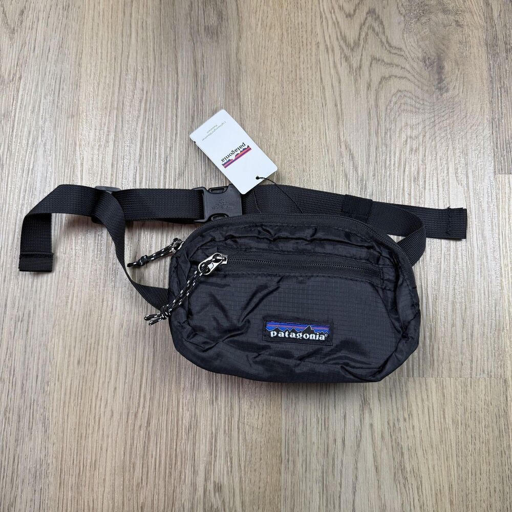 Patagonia Waist Bag One Size Black Traveler Lightweight Weather Resistant Pack